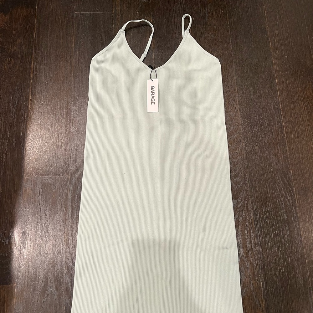 Garage green tight dress